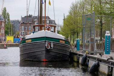 Hollanda 'daki Den Haag ve Scheveningen plajı.
