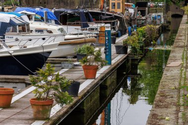 Hollanda 'daki Den Haag ve Scheveningen plajı.