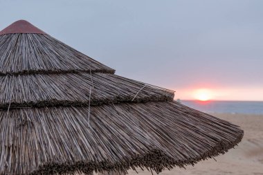 Hollanda 'daki Den Haag ve Scheveningen plajı.