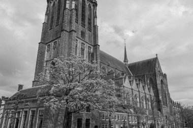 Hollanda 'daki Dordrecht şehri.