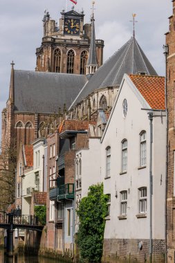 Hollanda 'daki Dordrecht şehri.