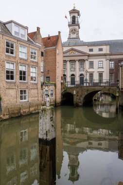 Hollanda 'daki Dordrecht şehri.