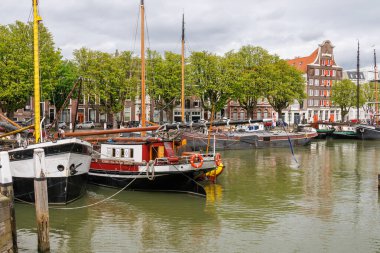 Hollanda 'daki Dordrecht şehri.