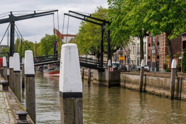 Hollanda 'daki Dordrecht şehri.