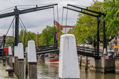 Hollanda 'daki Dordrecht şehri.