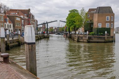 Hollanda 'daki Dordrecht şehri.