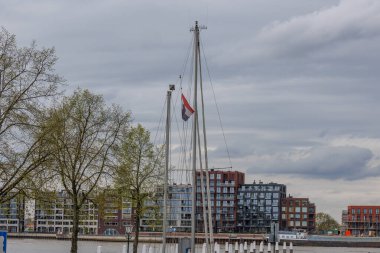 Rotterdam ve Dordrecht Hollanda 'da