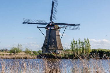 Hollanda 'daki Kinderdijk değirmenleri