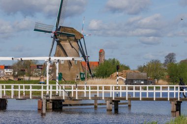 Hollanda 'daki Kinderdijk değirmenleri