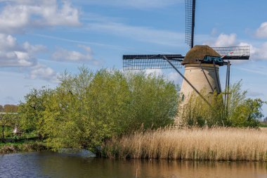 Hollanda 'daki Kinderdijk değirmenleri