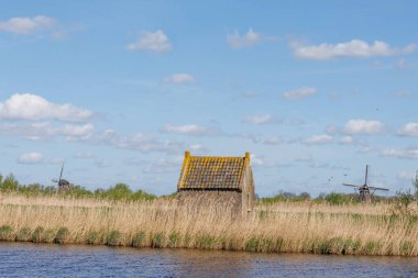 Hollanda 'daki Kinderdijk değirmenleri