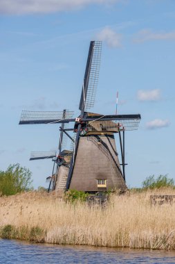Hollanda 'daki Kinderdijk değirmenleri