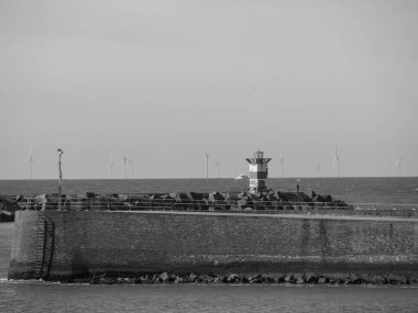 Hollanda 'daki Scheveningen plajı.