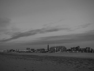 Scheveningen Hollanda 'nın kuzey denizinde