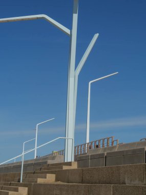 Scheveningen Hollanda 'nın kuzey denizinde