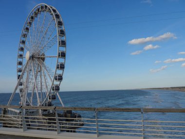 Scheveningen Hollanda 'nın kuzey denizinde