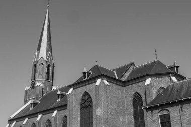 Hollanda 'daki küçük Ootmarsum şehri.