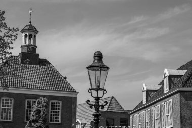 Hollanda 'daki küçük Ootmarsum şehri.