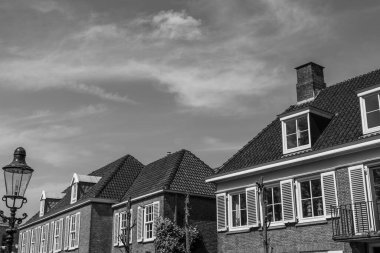 Hollanda 'daki küçük Ootmarsum şehri.