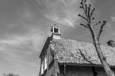 Hollanda 'daki küçük Ootmarsum şehri.