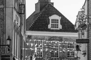 Hollanda 'daki küçük Ootmarsum şehri.