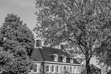 Hollanda 'daki küçük Ootmarsum şehri.