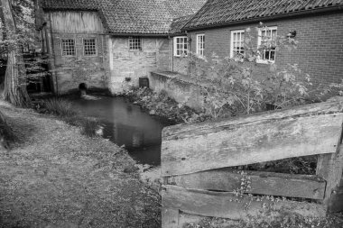 Hollanda 'daki küçük Ootmarsum şehri.