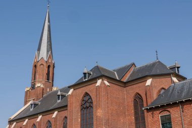 Hollanda 'daki küçük Ootmarsum şehri.