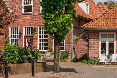 Hollanda 'daki küçük Ootmarsum şehri.