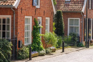 Hollanda 'daki küçük Ootmarsum şehri.