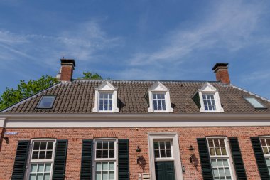 Hollanda 'daki küçük Ootmarsum şehri.