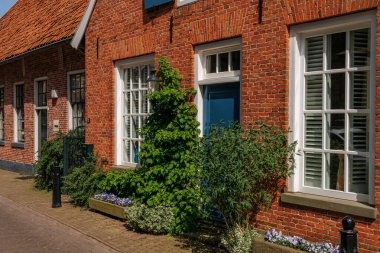 Hollanda 'daki küçük Ootmarsum şehri.