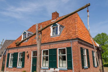 Hollanda 'daki küçük Ootmarsum şehri.