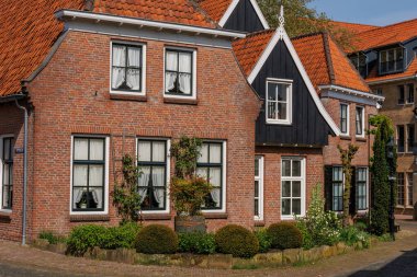 Hollanda 'daki küçük Ootmarsum şehri.