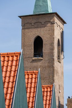 Hollanda 'daki küçük Ootmarsum şehri.