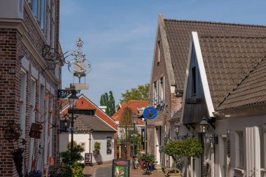 Hollanda 'daki küçük Ootmarsum şehri.