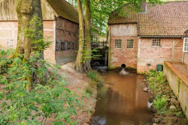 Hollanda 'daki küçük Ootmarsum şehri.