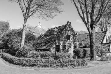 Hollanda 'daki Ameland adasındaki Nes köyü.