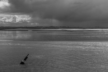 Hollanda 'nın kuzey denizindeki Ameland Adası