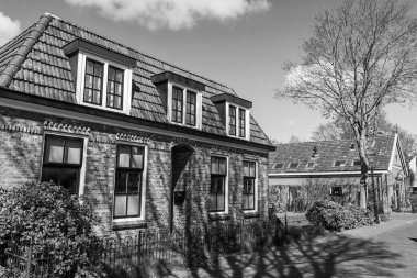 Hollanda 'nın kuzey denizindeki Ameland Adası