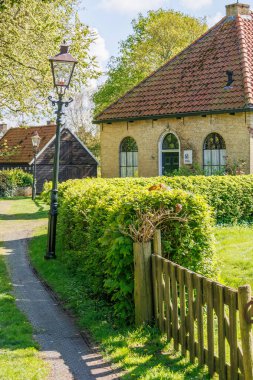 Hollanda 'nın kuzey denizindeki Ameland Adası