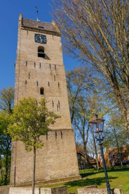 Hollanda 'nın kuzey denizindeki Ameland Adası