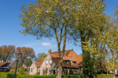 Hollanda 'nın kuzey denizindeki Ameland Adası