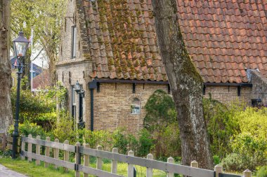Hollanda 'nın kuzey denizindeki Ameland Adası