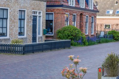 Hollanda 'nın kuzey denizindeki Ameland Adası