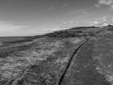 Hollanda 'nın kuzey denizindeki Ameland Adası