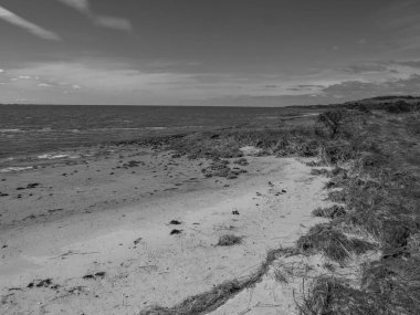 Hollanda 'nın kuzey denizindeki Ameland Adası