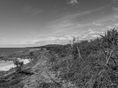 Hollanda 'nın kuzey denizindeki Ameland Adası