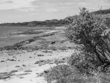 Hollanda 'nın kuzey denizindeki Ameland Adası