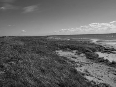 Hollanda 'nın kuzey denizindeki Ameland Adası